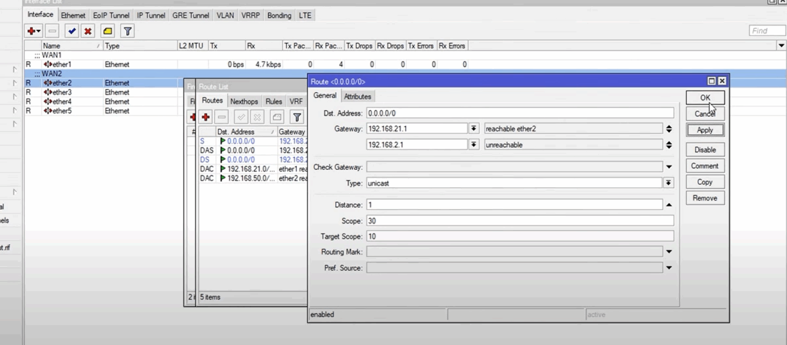Photo inspiration: How To Configure Load Balancing In Mikrotik Router Ecmp Method Photo Inspiration